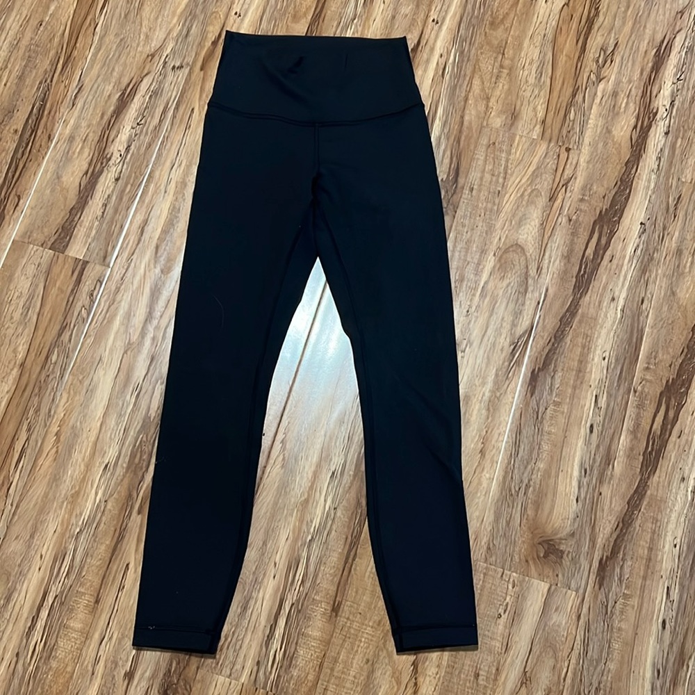 Size 6 Lululemon black leggings